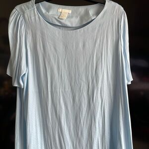 H&M Light Blue Blouse